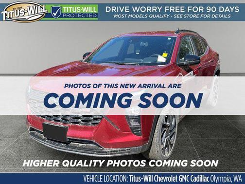 Crimson Metallic 2025 Chevrolet Trax FWD 2RS