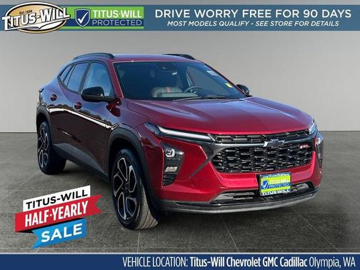 Crimson Metallic 2025 Chevrolet Trax FWD 2RS