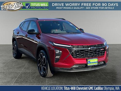 Crimson Metallic 2025 Chevrolet Trax FWD 2RS