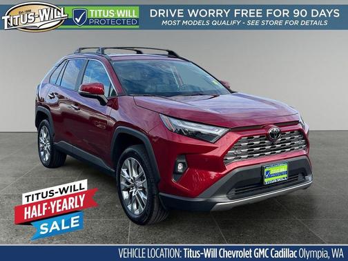 Ruby Flare Pearl 2025 Toyota RAV4 Limited