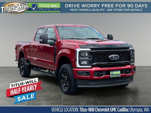 Rapid Red Metallic Tinted Clearcoat 2024 Ford F-350 XLT