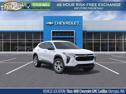 Summit White 2026 Chevrolet Trax LS