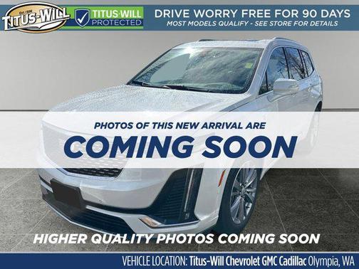 Crystal White Tricoat 2023 Cadillac XT6 Premium Luxury AWD