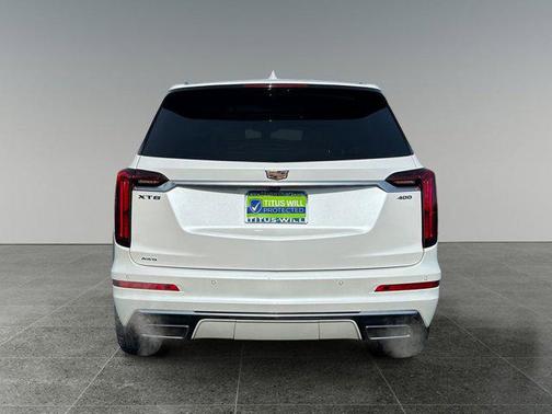 Crystal White Tricoat 2023 Cadillac XT6 Premium Luxury AWD