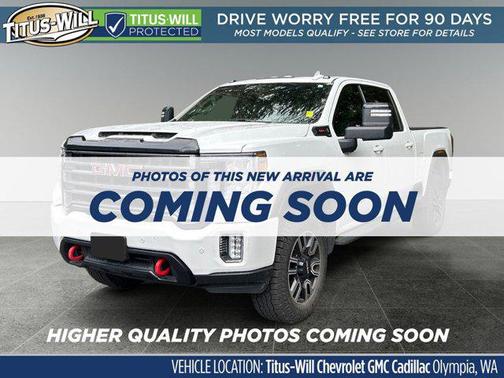 Summit White 2022 GMC Sierra 2500 AT4