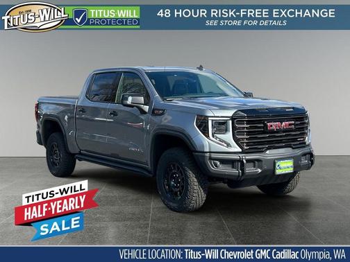 Sterling Metallic 2026 GMC Sierra 1500 AT4X