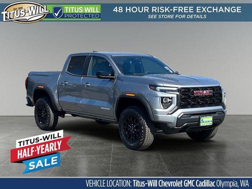 Sterling Metallic 2026 GMC Canyon Elevation