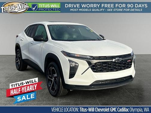 Summit White 2025 Chevrolet Trax FWD 1RS