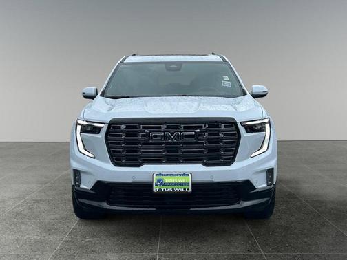 Glacier White Tricoat 2026 GMC Acadia Denali