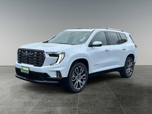 Glacier White Tricoat 2026 GMC Acadia Denali