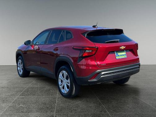 Crimson Metallic 2025 Chevrolet Trax LS