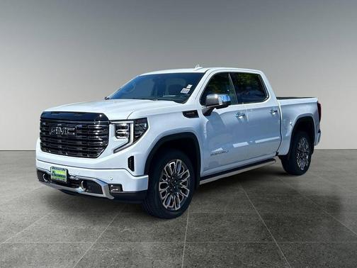 Glacier White Tricoat 2026 GMC Sierra 1500 Denali Ultimate
