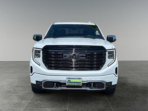Glacier White Tricoat 2026 GMC Sierra 1500 Denali Ultimate