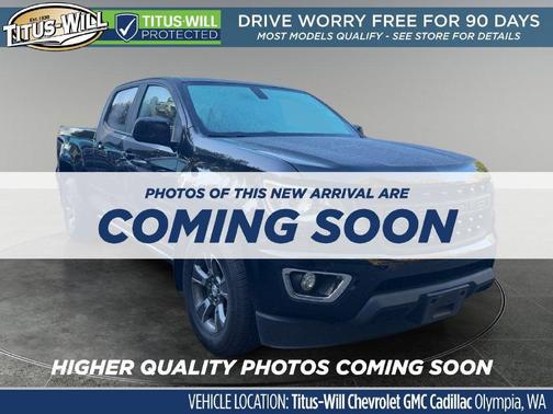 Black 2020 Chevrolet Colorado Z71