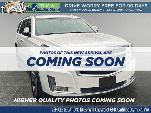 Crystal White Tricoat 2020 Cadillac Escalade Luxury