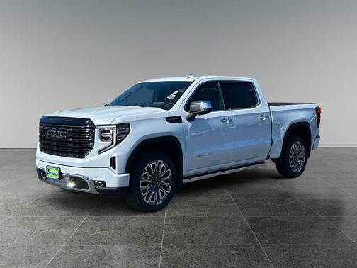 Glacier White Tricoat 2026 GMC Sierra 1500 Denali Ultimate