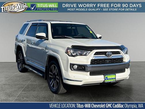Blizzard Pearl 2014 Toyota 4Runner Limited