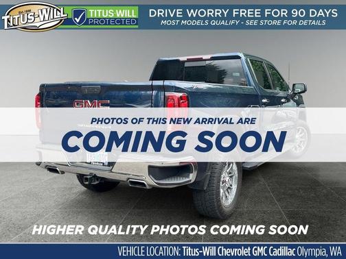 Pacific Blue Metallic 2019 GMC Sierra 1500 SLT