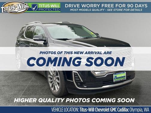 Ebony Twilight Metallic 2022 GMC Acadia Denali