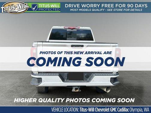 White Frost Tricoat 2024 GMC Sierra 3500 Denali