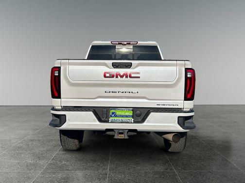 White Frost Tricoat 2024 GMC Sierra 3500 Denali