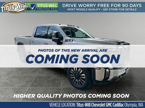 White Frost Tricoat 2024 GMC Sierra 3500 Denali