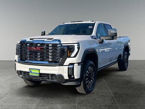 White Frost Tricoat 2024 GMC Sierra 3500 Denali