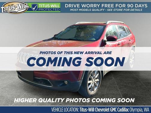 Deep Cherry Red Crystal Pearlcoat 2015 Jeep Cherokee Limited