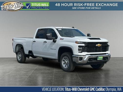 Summit White 2026 Chevrolet Silverado 2500 WT