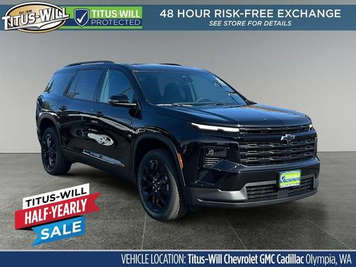 Mosaic Black Metallic 2026 Chevrolet Traverse LT