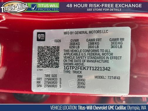 Volcanic Red Tintcoat 2026 GMC Canyon Denali