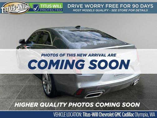 Satin Steel Metallic 2022 Cadillac CT4 Luxury