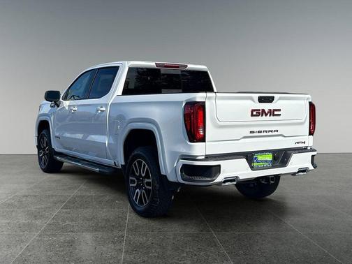 Summit White 2025 GMC Sierra 1500 AT4