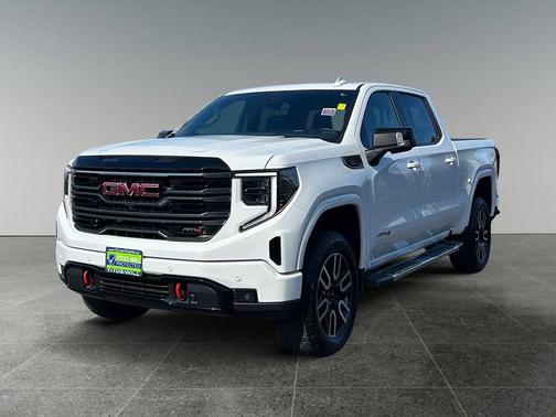 Summit White 2025 GMC Sierra 1500 AT4