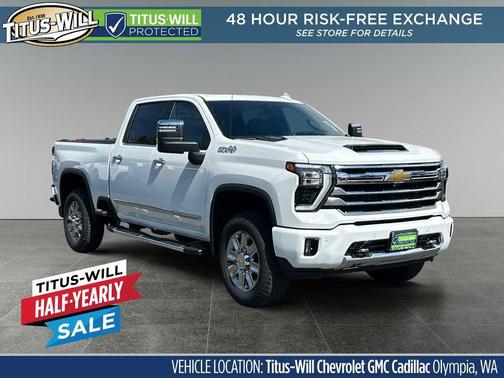Summit White 2026 Chevrolet Silverado 3500 High Country