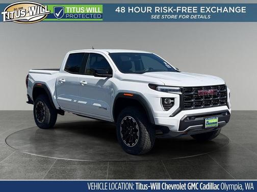 Summit White 2026 GMC Canyon AT4
