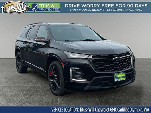 Mosaic Black Metallic 2022 Chevrolet Traverse Premier