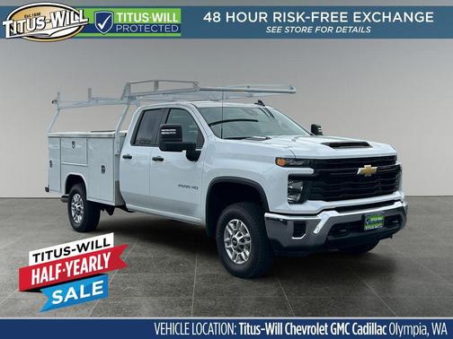 Summit White 2026 Chevrolet Silverado 2500 WT