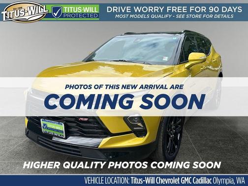 Nitro Yellow Metallic 2024 Chevrolet Blazer RS