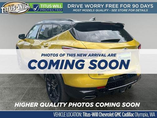 Nitro Yellow Metallic 2024 Chevrolet Blazer RS