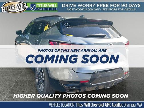 Sterling Gray Metallic 2025 Chevrolet Blazer RS