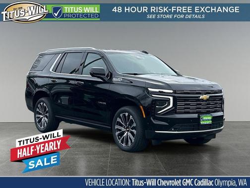 Black 2026 Chevrolet Tahoe 4WD High Country