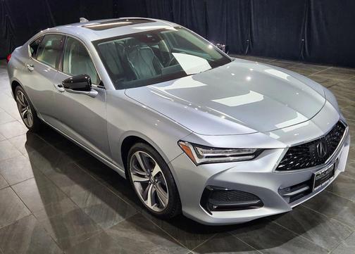 Silver 2021 Acura TLX Base