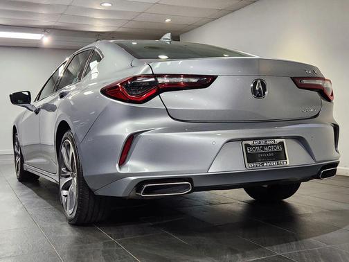 Silver 2021 Acura TLX Base