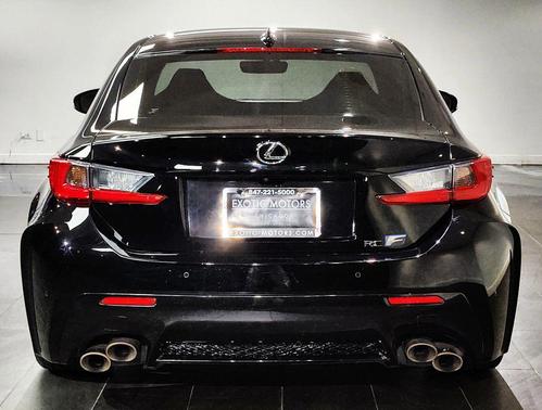 Black 2017 Lexus RC F Base