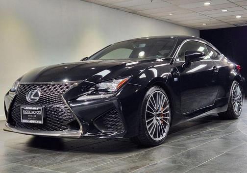 Black 2017 Lexus RC F Base