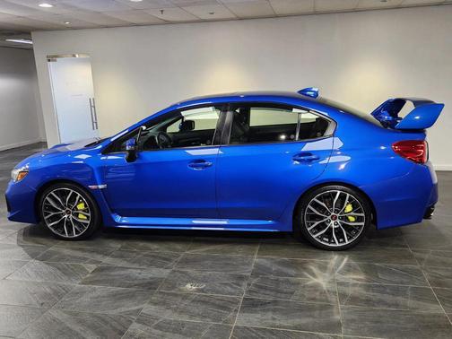 Blue 2020 Subaru WRX STI Limited w/Lip