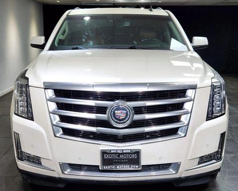 White 2015 Cadillac Escalade Premium