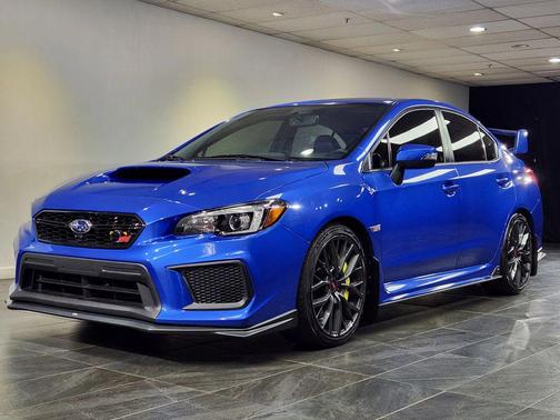 Blue 2019 Subaru WRX STI Base