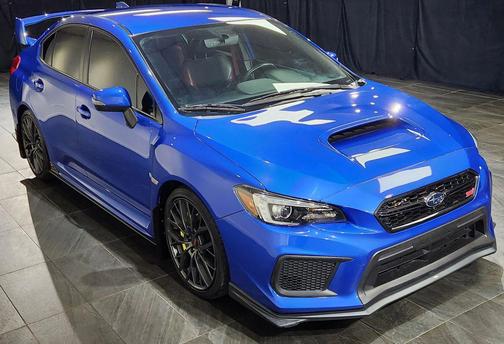 Blue 2019 Subaru WRX STI Base